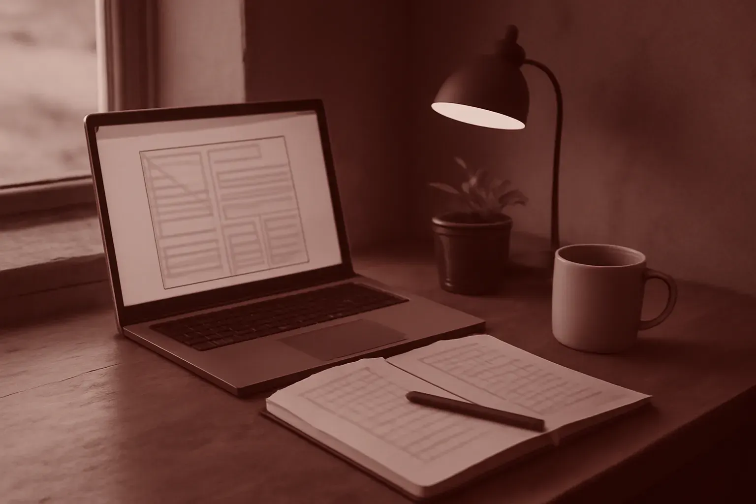 The annawebdesign workspace.
